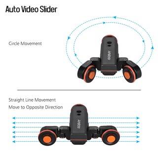 Foto 3 | Foto 3 | Cámara Motorizada De Vídeo Automática Dolly Andoer De 3 Ruedas Y 3 Velocidades - Venta Internacional.