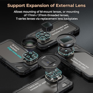 Foto 5 | Foto 5 | Funda De Teléfono Smallrig Para Iphone 15 Pro Con Adaptador De Filtro De 67 Mm - Venta Internacional.