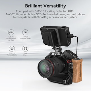 Foto 5 | Foto 5 | Funda De Cámara Smallrig R5/r6 Para Canon R5/r6 Con Bg-r10 Gri - Venta Internacional.