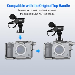 Foto 4 | Foto 4 | Funda De Cámara Sirui Para Sony Fx 3 Fx30 Con Accesorios Color Gris - Venta Internacional.