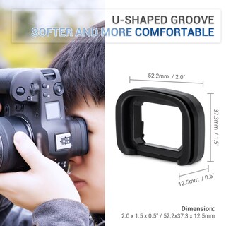 Foto 5 | Foto 5 | Ocular Eyecup Jjc Para Cámara Canon Eos R3 Material De Silicona - Venta Internacional.