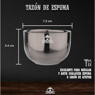 Foto 5 | Foto 5 | Mamba Shave Tazón De Espuma De Rasurar Plateado