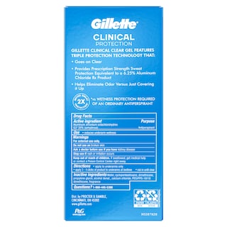 Foto 7 | Foto 7 | Gel Transparente Antitranspirante Y Desodorante Gillette Clinical - Venta Internacional.