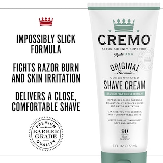 Foto 3 | Foto 3 | Crema De Afeitar Cremo Barber Grade Silver Water & Birch 180 Ml (x2) - Venta Internacional.