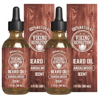 Foto 1 | Foto 1 | Aceite Para Barba Viking Revolution Sandalwood Con Argán Y Jojoba, 2 X 30 Ml - Venta Internacional.