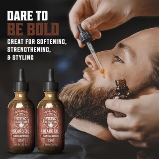 Foto 2 | Foto 2 | Aceite Para Barba Viking Revolution Sandalwood Con Argán Y Jojoba, 2 X 30 Ml - Venta Internacional.