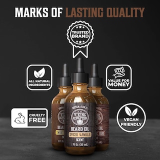 Foto 5 | Foto 5 | Set De Aceites Para Barba Viking Revolution Para Hombre Con 3 Aromas, 30 Ml - Venta Internacional.