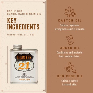 Foto 3 | Foto 3 | Aceite 18.21 Noble Oud para Barba Cabello y Piel 60 Ml - Venta Internacional