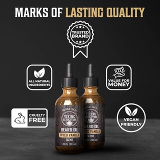 Foto 5 | Foto 5 | Aceite Para Barba Viking Revolution Con Aroma A Vainilla Totalmente Natural Y Especiado - Venta Internacional.