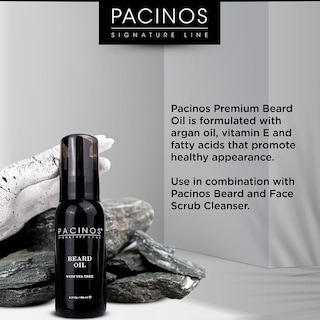 Foto 3 | Foto 3 | Aceite Para Barba Pacinos, Hidratante Para El Crecimiento Del Cabello, 60 Ml, Para Hombres - Venta Internacional.