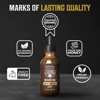 Foto 5 | Foto 5 | Aceite Para Barba Viking Revolution Sweet Tobacco Con Argán Y Jojoba - Venta Internacional.