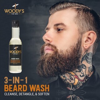 Foto 3 | Foto 3 | Jabón Para Barba Woody's Energizing Cleansing Acondiciona 185 Ml - Venta Internacional.