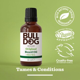 Foto 3 | Foto 3 | Aceite Para Barba Bulldog Grooming Original Tames And Conditions, 30 Ml - Venta Internacional.
