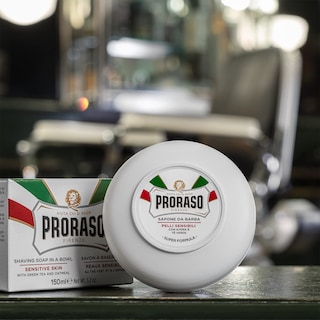 Foto 6 | Foto 6 | Jabón De Afeitar Proraso Sensitive Skin En Cuenco 150 Ml - Venta Internacional.