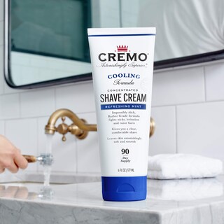 Foto 5 | Foto 5 | Crema De Afeitar Cremo Barber Grade Cooling 180 Ml (paquete De 2) Blanca - Venta Internacional.