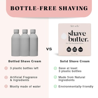 Foto 6 | Foto 6 | Barra De Afeitar Kitsch Smooth Shave Para Mujer 120 Ml - Venta Internacional.