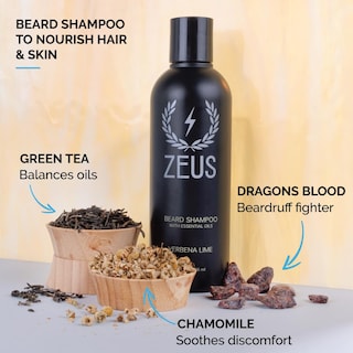 Foto 2 | Foto 2 | Set De Jabón Y Acondicionador Para Barba Zeus Green Tea Sandalwood - Venta Internacional.