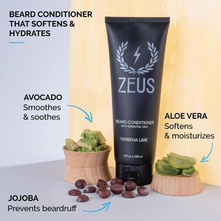 Foto 3 | Foto 3 | Set De Jabón Y Acondicionador Para Barba Zeus Green Tea Sandalwood - Venta Internacional.