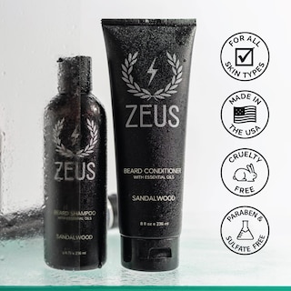 Foto 5 | Foto 5 | Set De Jabón Y Acondicionador Para Barba Zeus Green Tea Sandalwood - Venta Internacional.