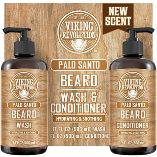 Foto 1 | Foto 1 | Set De Limpiador Y Acondicionador Para Barba Viking Revolution Palo Santo - Venta Internacional.