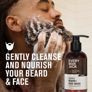 Foto 2 | Foto 2 | Jabón Facial Beard + Every Man Jack Sin Perfume, 200 Ml (paquete De 2) - Venta Internacional.