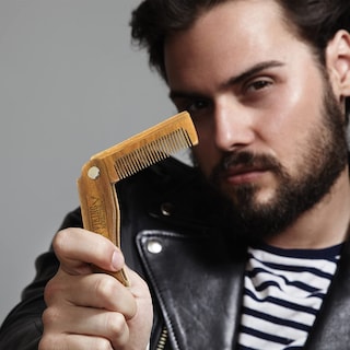 Foto 5 | Foto 5 | Peineta Para Barba Viking Revolution, Plegable, De Madera De Sándalo Verde, Juego De 2 - Venta Internacional.