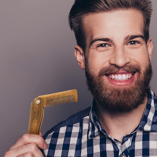 Foto 7 | Foto 7 | Peineta Para Barba Viking Revolution, Plegable, De Madera De Sándalo Verde, Juego De 2 - Venta Internacional.