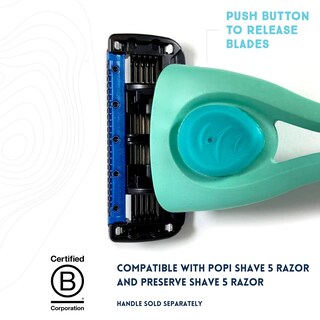 Foto 4 | Foto 4 | Cartuchos De Repuesto Preserve Shave 5 Recycled Razor 4 Unidades - Venta Internacional.
