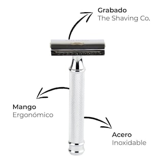 Foto 3 | Foto 3 | The Shaving Co Kit Crema De Afeitar Menta, Razor Metal, Bowl