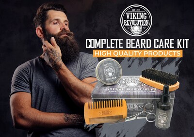 Foto 4 | Foto 4 | Kit De Cuidado De Barba Viking Revolution: Cepillo Para Barba, Peine, Bálsamo Y Aceite - Venta Internacional.