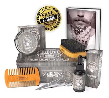 Foto 6 | Foto 6 | Kit De Cuidado De Barba Viking Revolution: Cepillo Para Barba, Peine, Bálsamo Y Aceite - Venta Internacional.