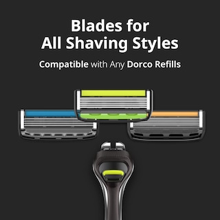 Foto 7 | Foto 7 | Razor Dorco Pace 6 Pro Six Blade Con Recortadora, Paquete De 10 - Venta Internacional.