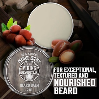 Foto 5 | Foto 5 | Bálsamo Para Barba Viking Revolution Citrus Con Aceite De Argán, 60 Ml, Paquete De 2 - Venta Internacional.