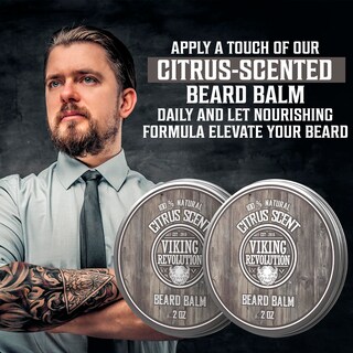 Foto 6 | Foto 6 | Bálsamo Para Barba Viking Revolution Citrus Con Aceite De Argán, 60 Ml, Paquete De 2 - Venta Internacional.