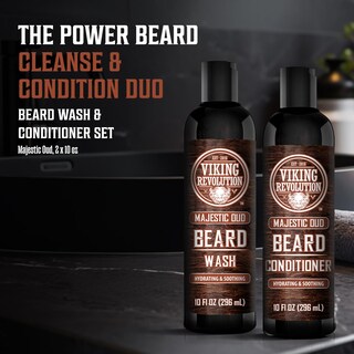 Foto 2 | Foto 2 | Limpiador Y Acondicionador Para Barba Viking Revolution 300 Ml Para Hombre - Venta Internacional.
