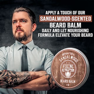 Foto 6 | Foto 6 | Bálsamo Para Barba Viking Revolution Sandalwood Con Aceite De Argán 60 Ml - Venta Internacional.