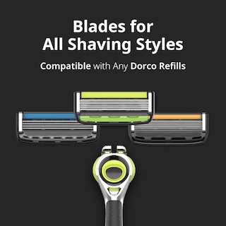 Foto 7 | Foto 7 | Razor System Dorco Pace 6 Pro 3d Motion 1 Mango Y 9 Cartuchos - Venta Internacional.
