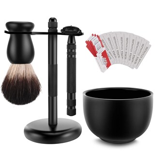 Foto 1 | Foto 1 | Kit De Afeitado Sanwa Deluxe Para Hombre Con Maquinilla De Afeitar Y Cuchillas De Seguridad - Venta Internacional.
