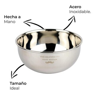 Foto 5 | Foto 5 | The Shaving Co Kit Crema De Afeitar Lavanda Razor Metal Bowl