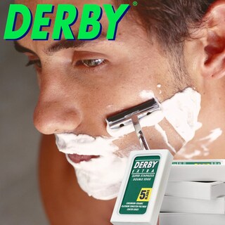 Foto 6 | Foto 6 | Cuchillas De Afeitar Derby De Doble Filo Extra De Acero Inoxidable, 100 Unidades - Venta Internacional.