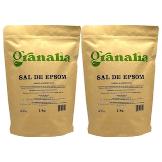Foto 1 | Foto 1 | Sal de Epsom Sulfato se Magnesio 2 Bolsas de 1 Kg Granalia