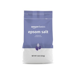 Foto 1 | Foto 1 | Ayuda Para Remojar Sal De Epsom Amazon Basics Con Aroma A Lavanda, 1 Kg - Venta Internacional.