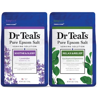 Foto 1 | Foto 1 | Sal Epsom Dr. Teal's De Lavanda Y Eucalipto, 2 X 2,72 Kg - Venta Internacional.