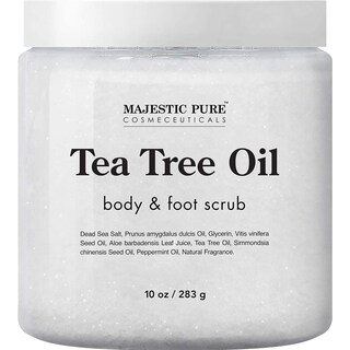 Foto 2 | Foto 2 | Exfoliante Corporal Y Para Pies Majestic Pure, Aceite De Árbol De Té, 300 Ml - Venta Internacional.