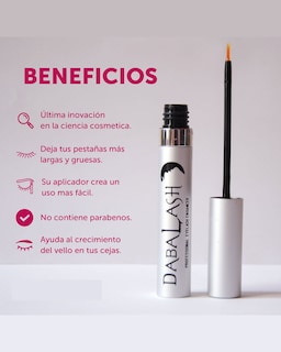 Foto 5 | Foto 5 | Dos Sueros para Crecimiento de Pestañas y Cejas Dabalash Combo Love Rosa