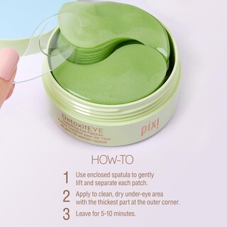 Foto 4 | Foto 4 | Parches de Hidrogel Pixi Detoxifeye Detox para Ojos 30 Pares - Venta Internacional