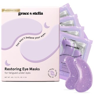 Foto 1 | Foto 1 | Máscaras Under Eye Para Ojeras Grace & Stella, 24 Pares - Venta Internacional.