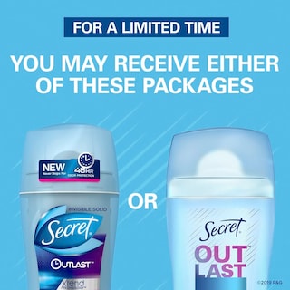 Foto 4 | Foto 4 | Desodorante Secret Outlast, 76 Ml, 48 Horas, Protección Contra Olores - Venta Internacional.