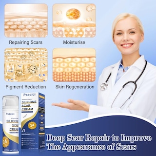 Foto 4 | Foto 4 | Crema Para Cicatrices Psecici, Gel De Silicona Para Cicatrices Quirúrgicas, 50 G - Venta Internacional.
