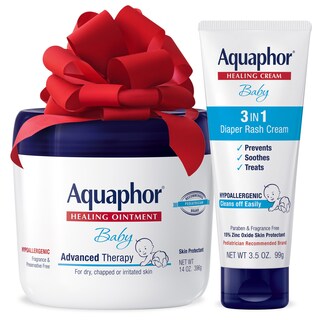 Foto 1 | Foto 1 | Set Para El Cuidado De La Piel Del Bebé Aquaphor Healing Ointment + Crema Para Pañales - Venta Internacional.
